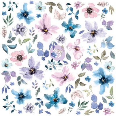 Prima Marketing Watercolor Floral Die Cuts - Ephemera 1